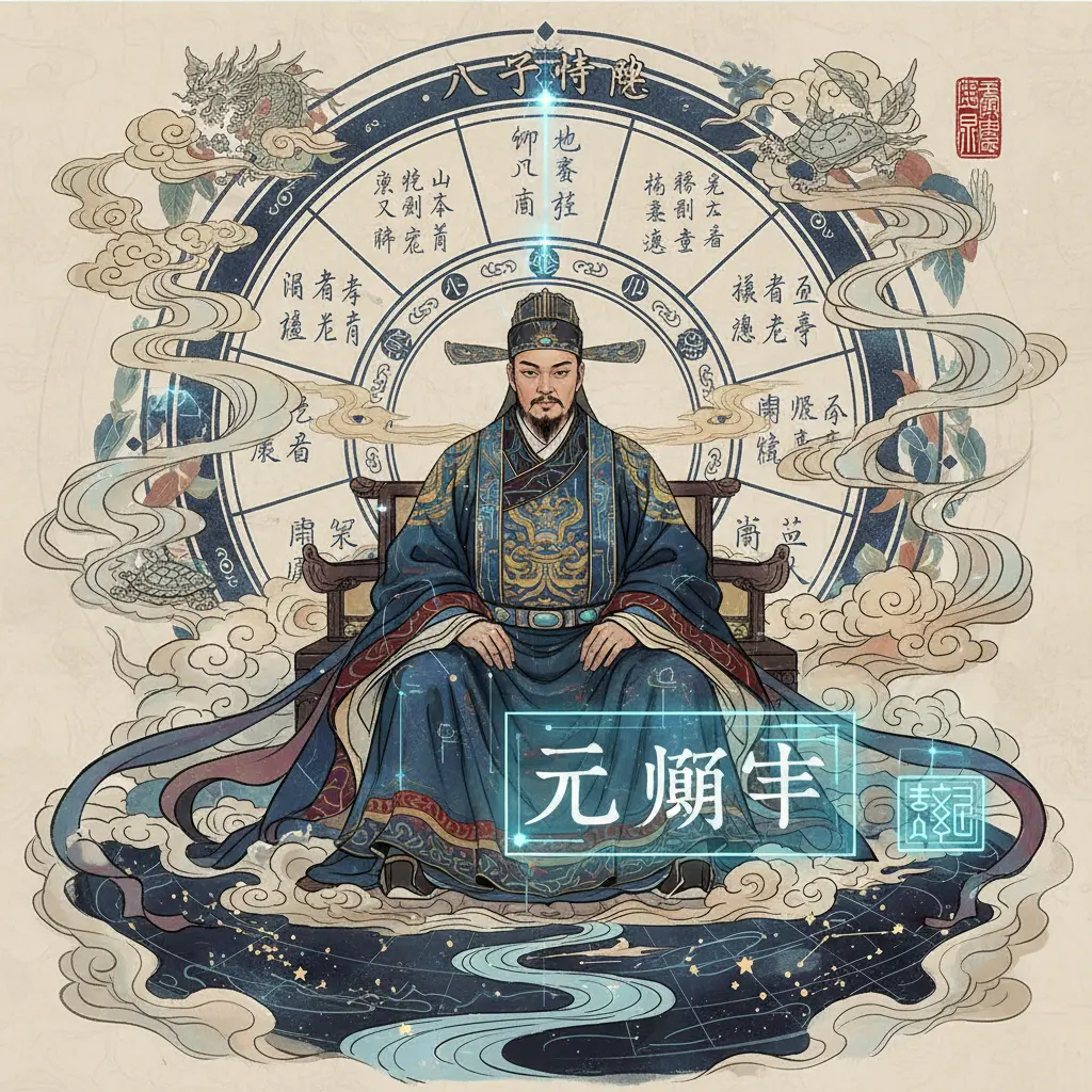 八字命盤 - 元順帝