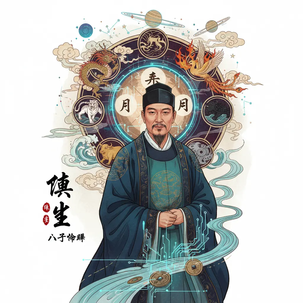 八字命盤 - 陳德生