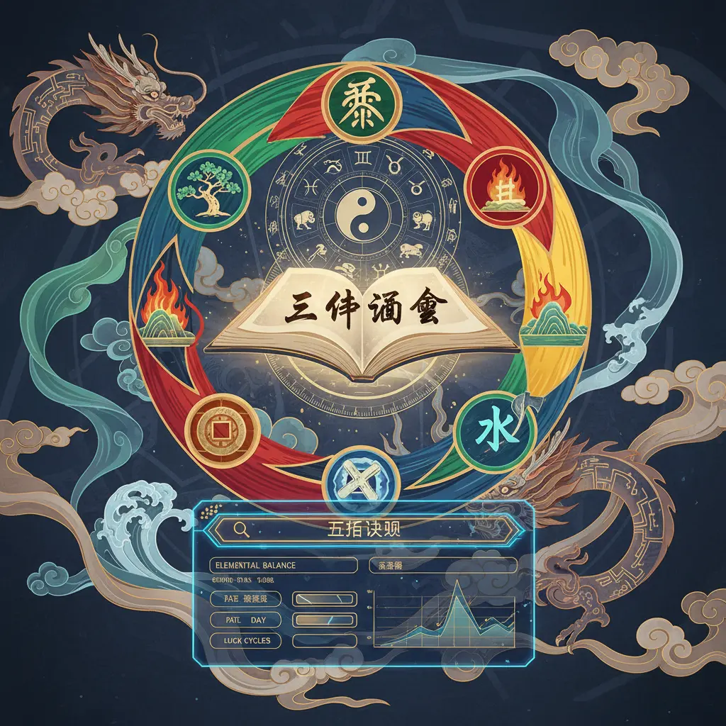 五行查詢 - 三命通會