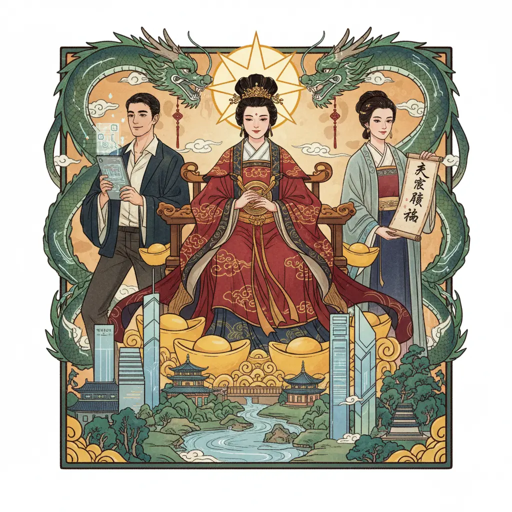 夫妻宮 - 天府星