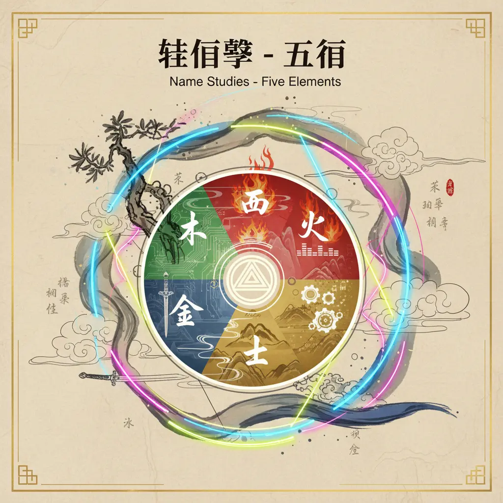 姓名學 - 五行