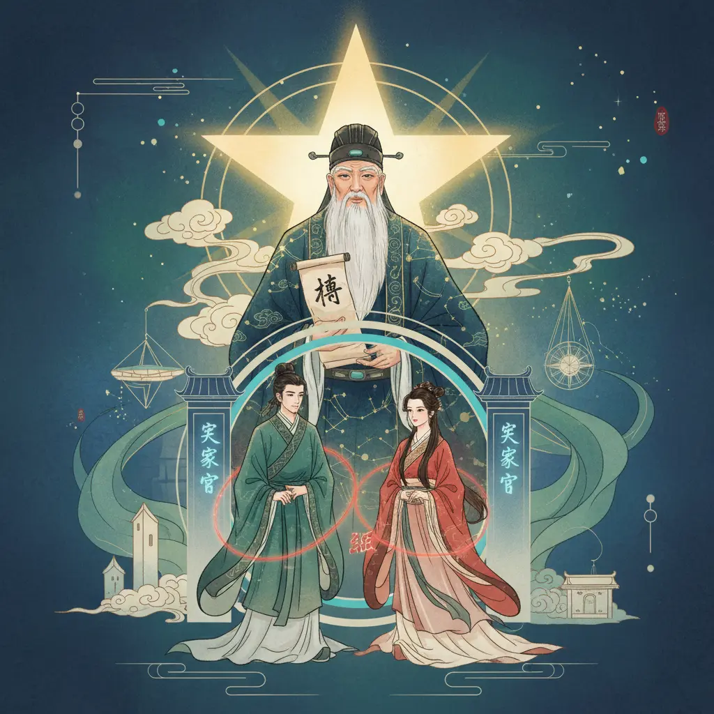 夫妻宮 - 天樑星