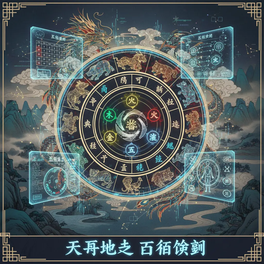 五行查詢 - 天干地支