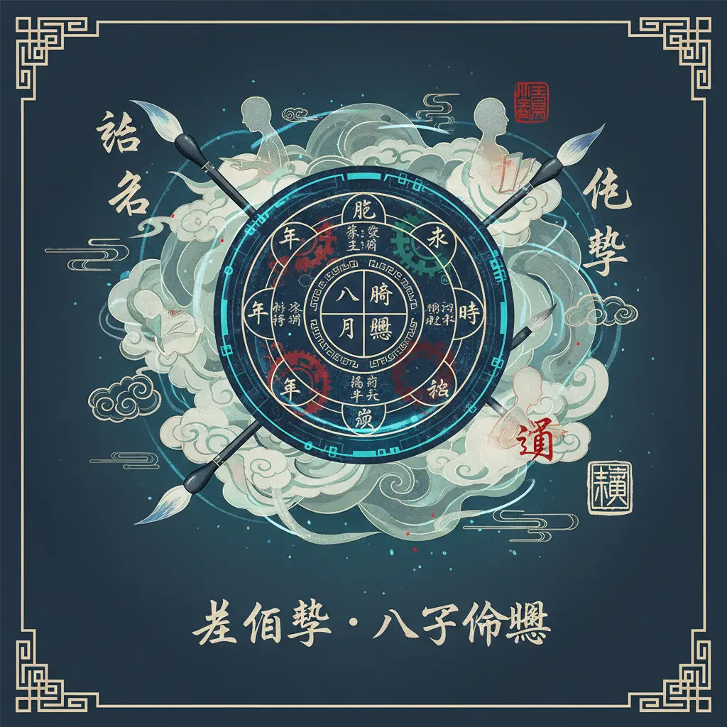 姓名學 - 八字命盤