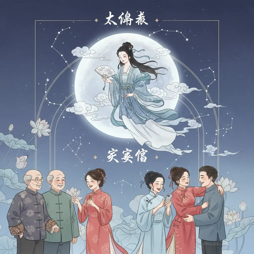 夫妻宮 - 太陰星