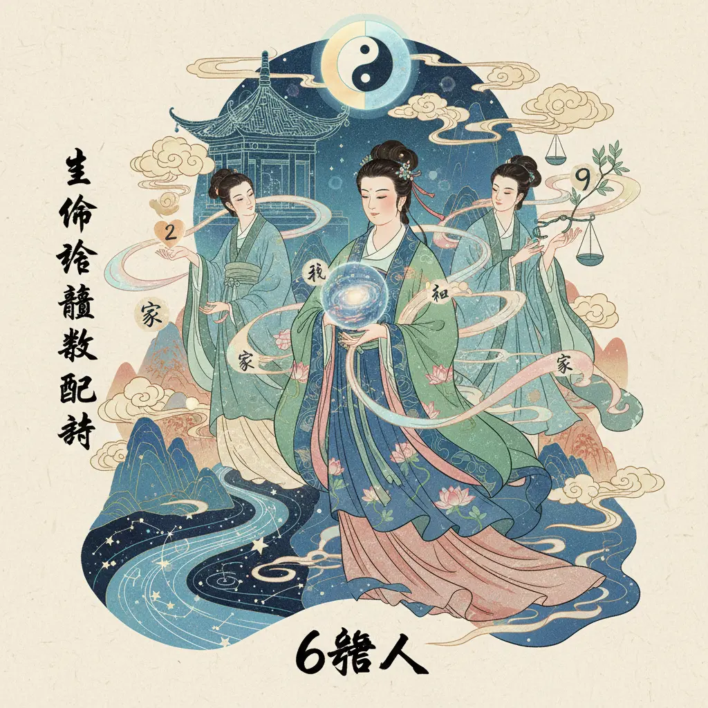 生命靈數配對 - 6號人