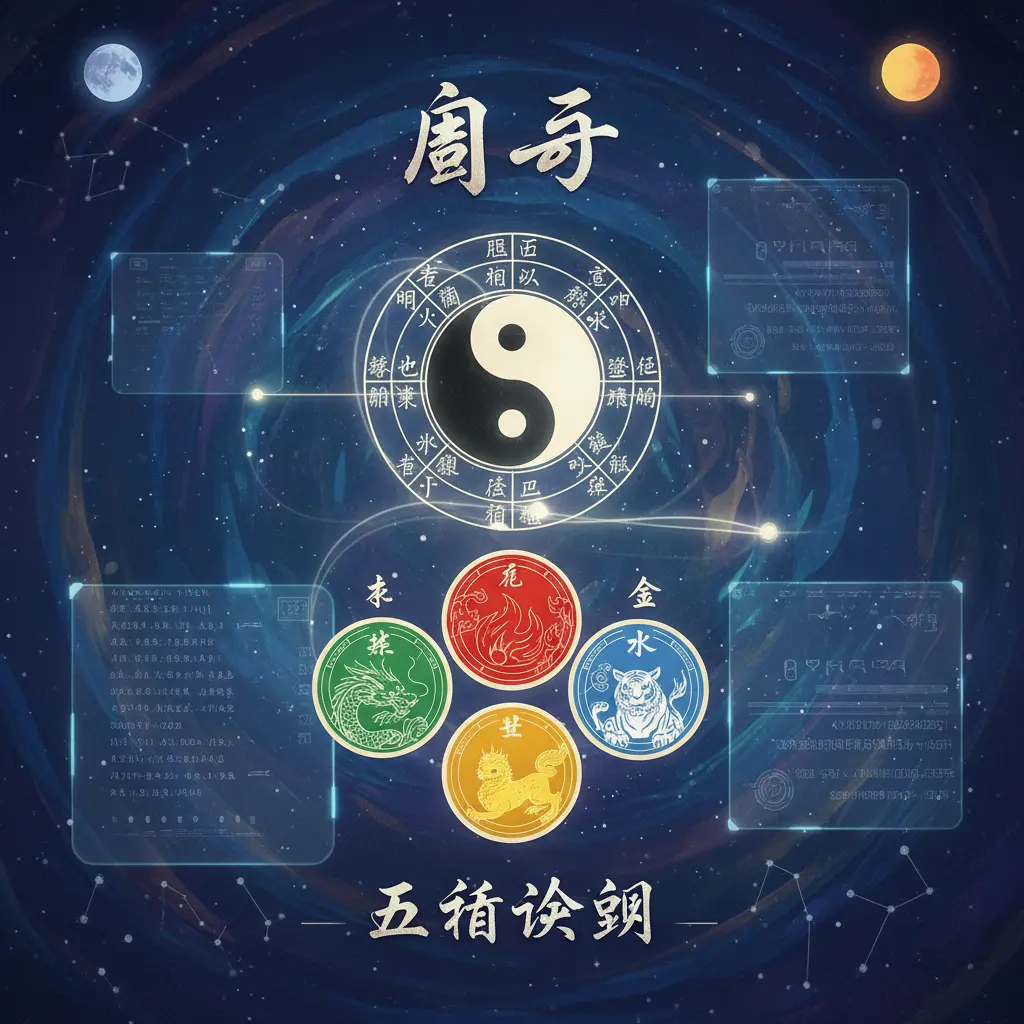 五行查詢 - 周易